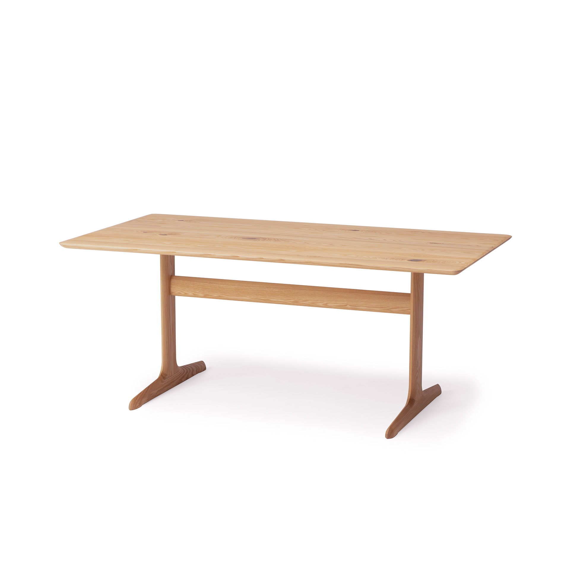 Wing Lux Trestle Solid Wood Table