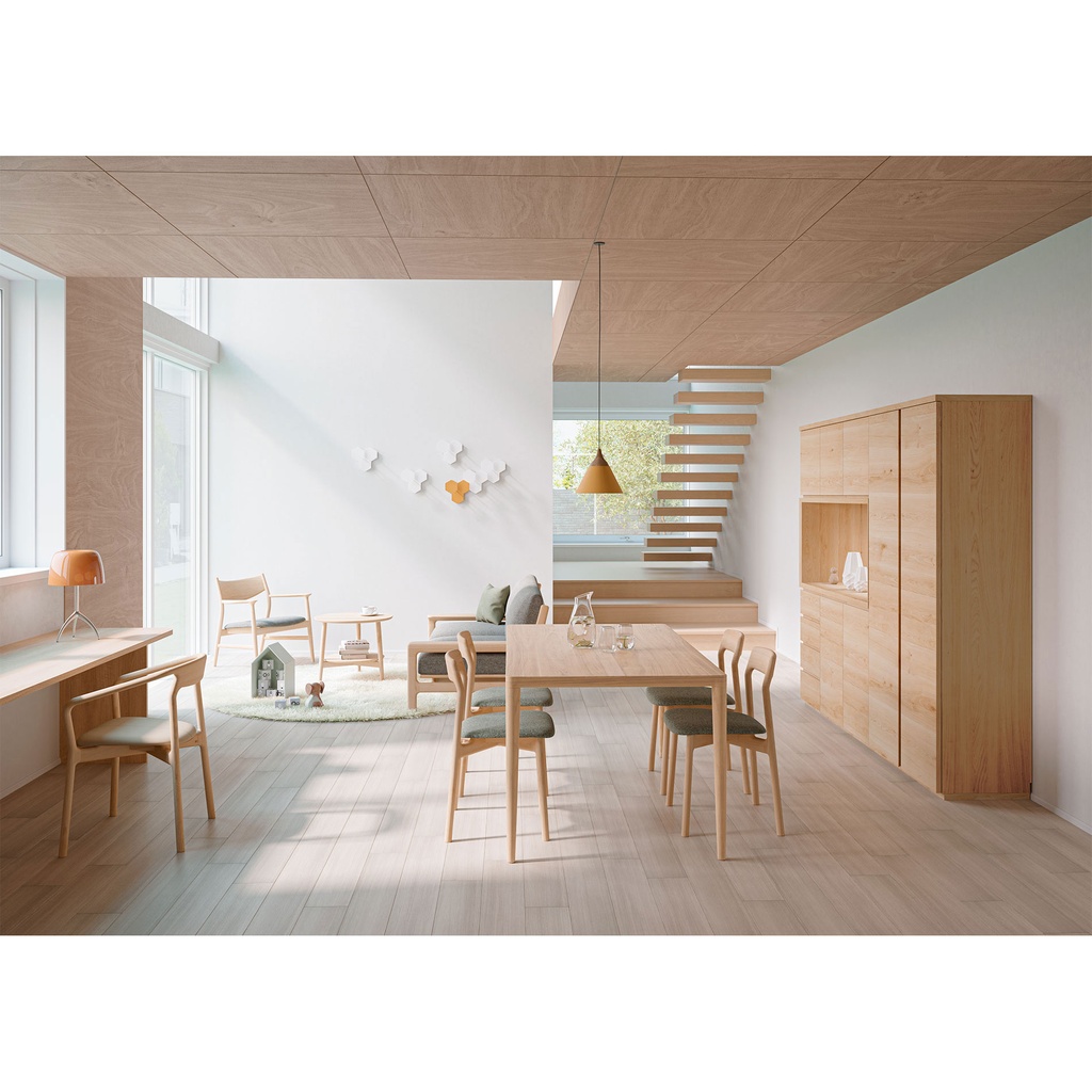 Korento Side Chair (Wooden Seat) - 9
