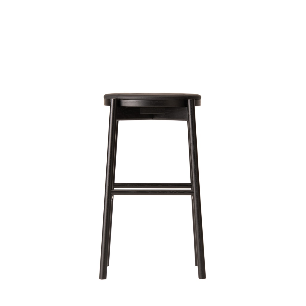 Kotan High Stool (Upholstered Seat) - 3