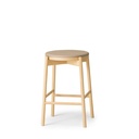 Kotan High Stool (Upholstered Seat) - 6