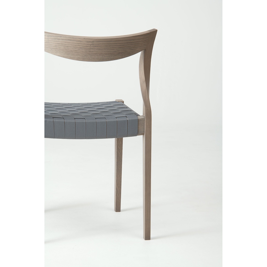 Spin Stacking Chair (Upholstered Seat) - 7