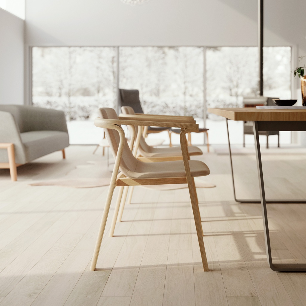 Splinter Armchair (Wooden Seat) - 8