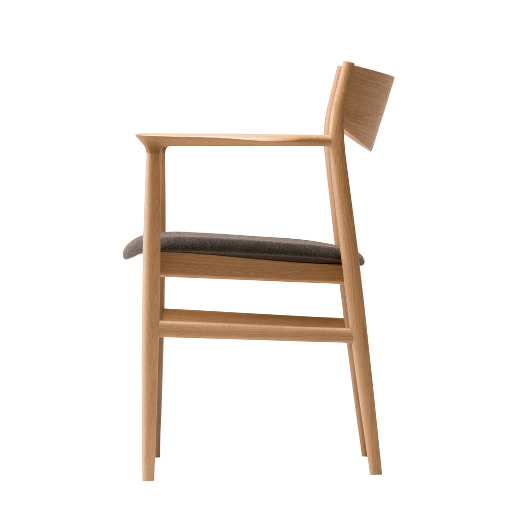 Kamuy Lux Armchair (Upholstered Seat) - 3
