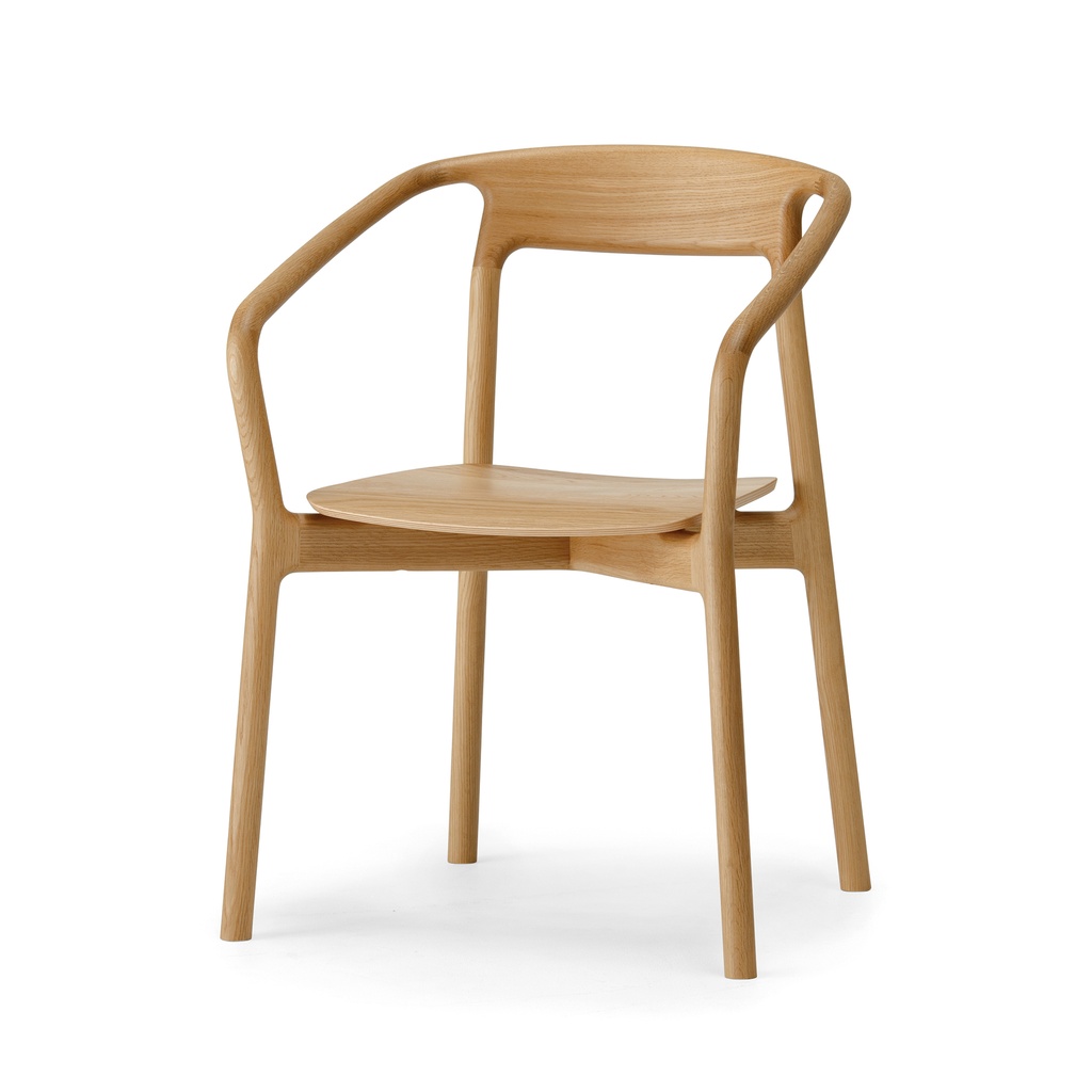 [BNR-13761] Korento Armchair (Wooden Seat)