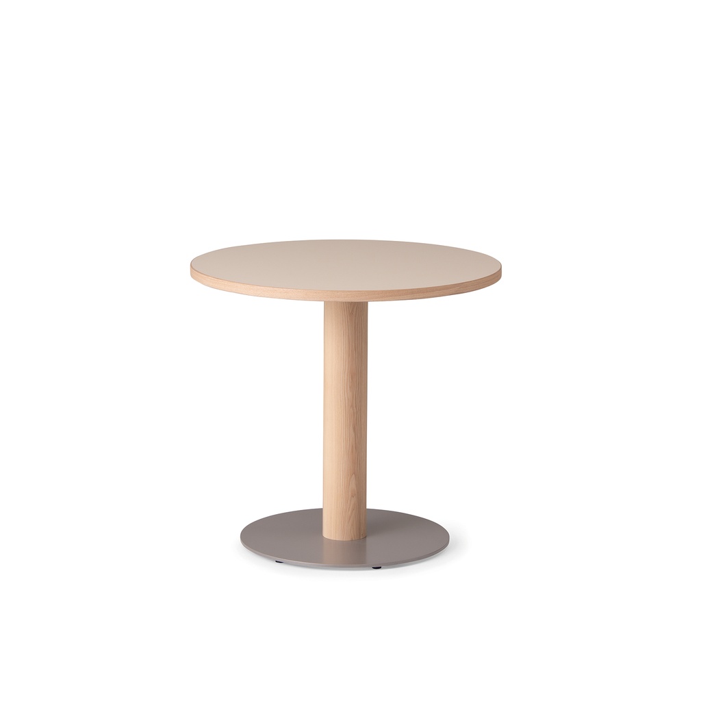 [BNR-13823] Kotan Round Table (Linoleum) (DIA:1000mm H:710mm(H740) H1:680mm(H710))