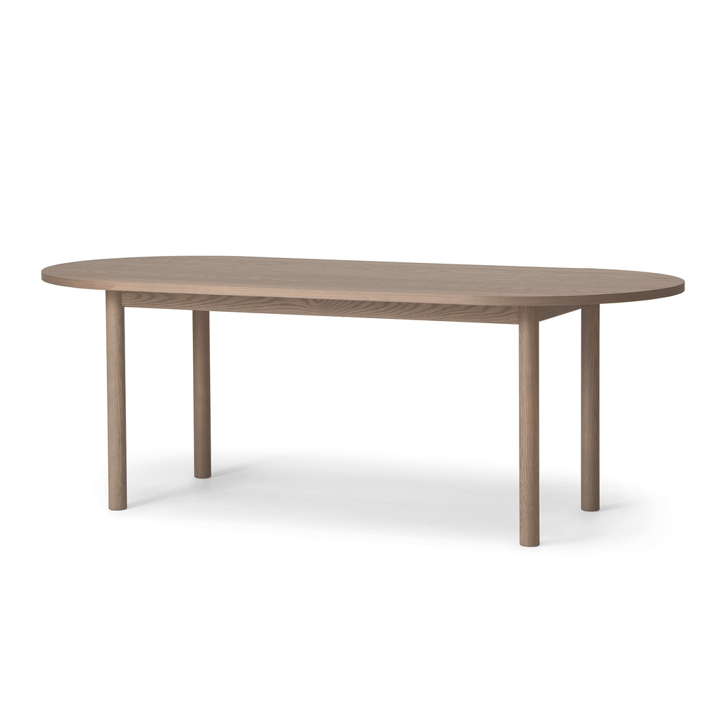 [BNR-13832] Kotan Oval Table (W:1600mm D:900mm H:710mm(H740) H2:610mm(H640) WBL:1065mm)