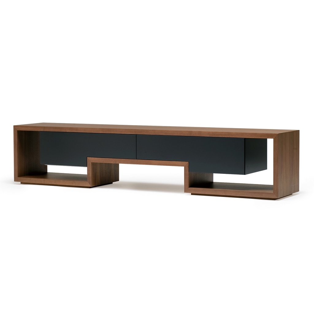 [BNR-4291] Atilla Lux Lowboard (W:2000mm D:450mm H:450mm, Japanese Ash)