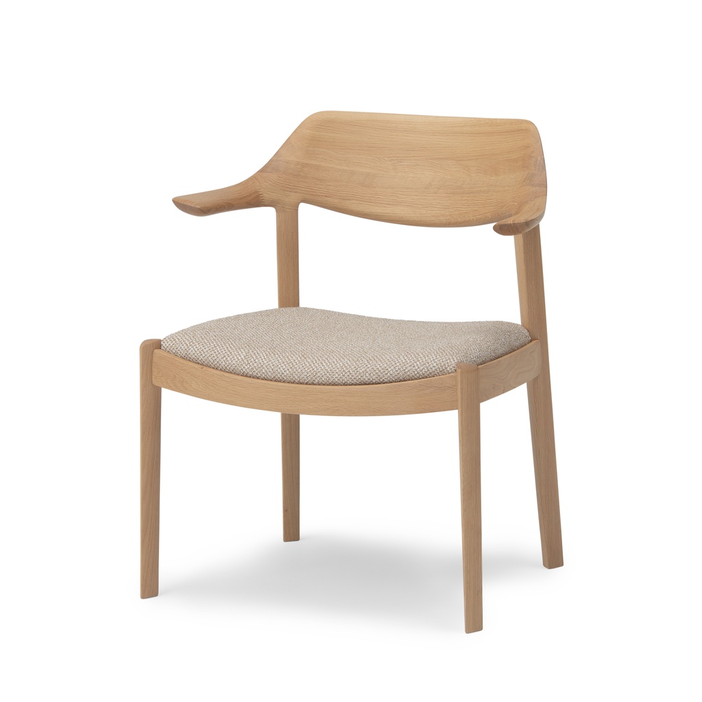 [BNR-4389] Wing Lux Side Chair (Japanese Ash, CL1)
