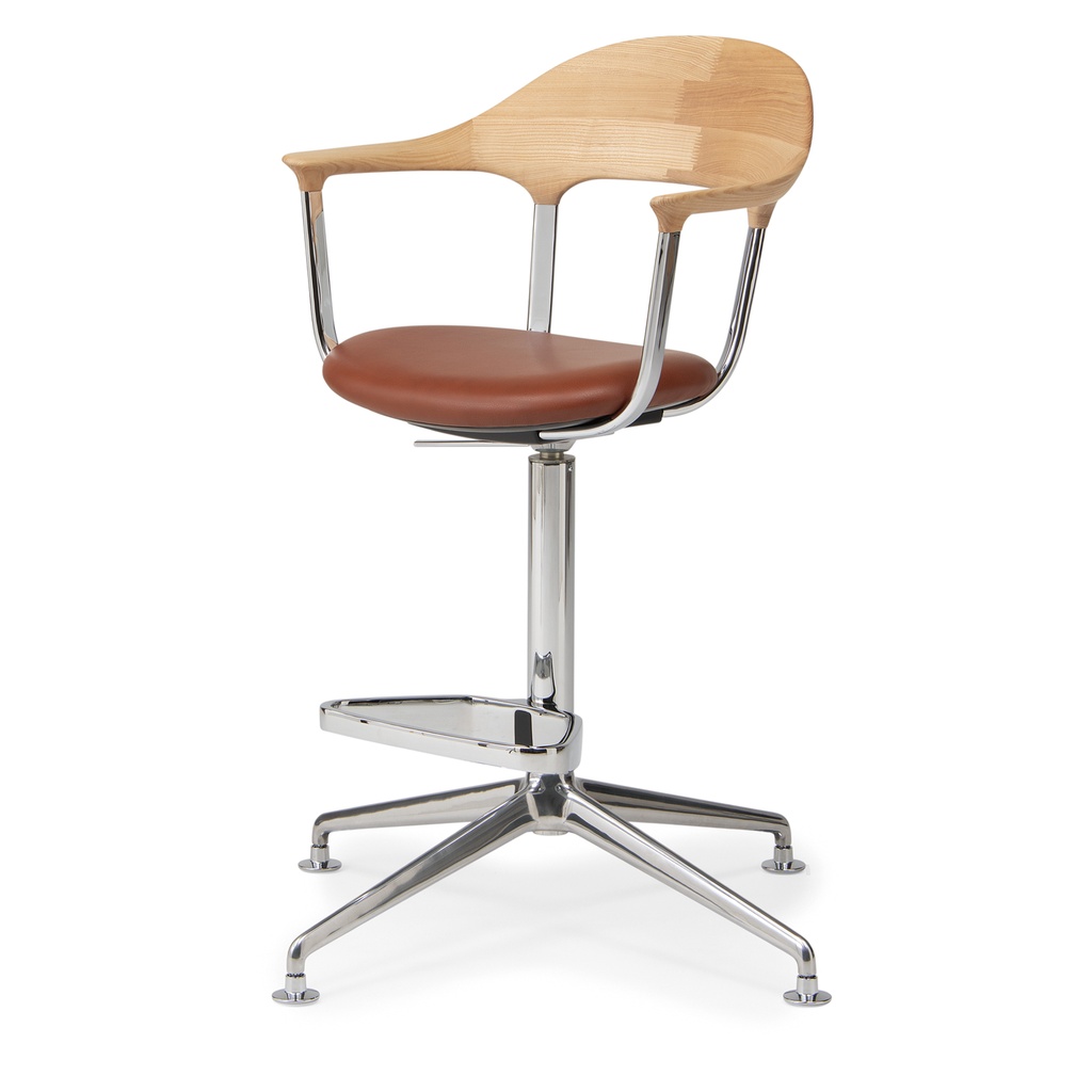 [BNR-16557] Four High Chair GL (Japanese Ash C-SL, Fabric)