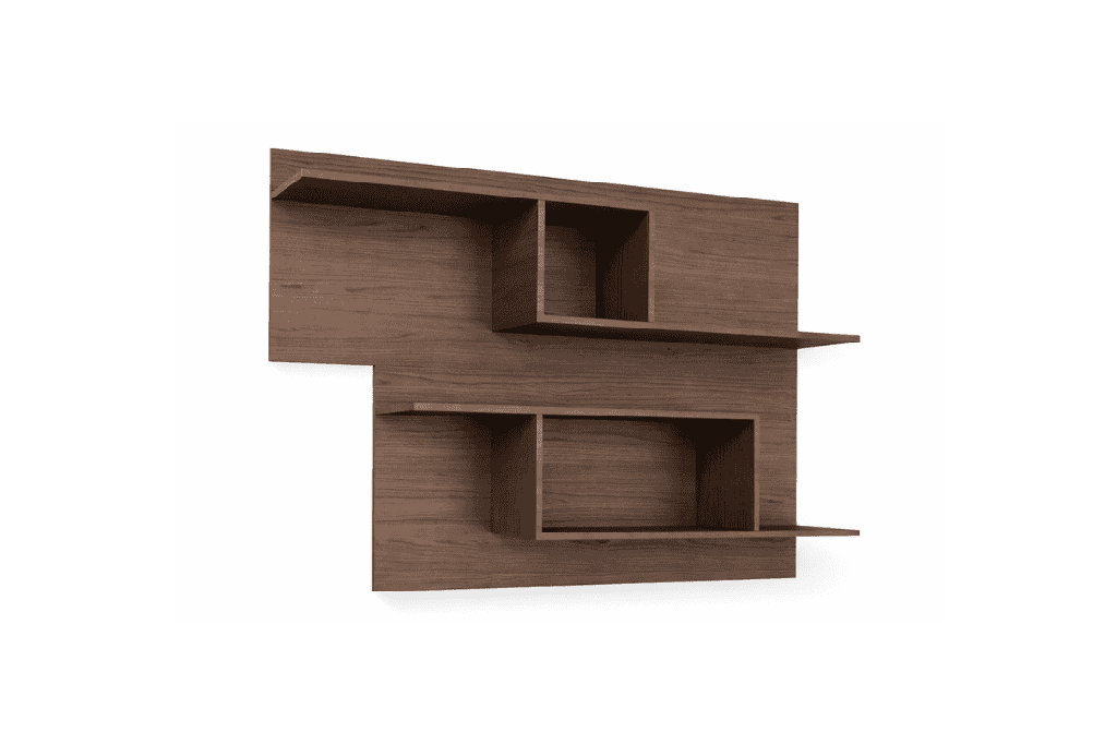 [PC-BENURRI-19042] Bunch Bookcase (Suspended BookcaseW: 112 - D: 24 - H: 45)