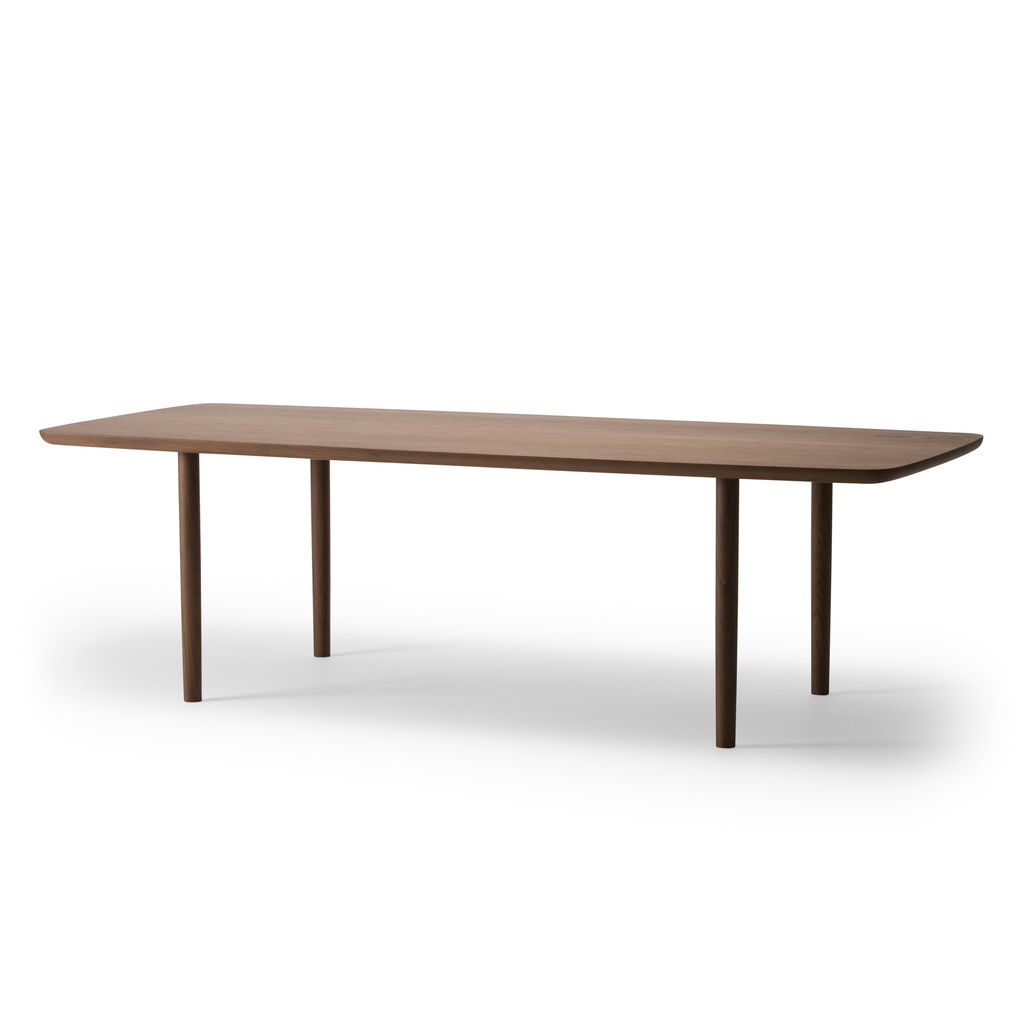 [BNR-17766] Kamuy Lux Table (W:1600mm D:950mm H:710mm(H740) H1:670mm(H700) WBL:1285mm, Japanese Oak)